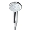 Mira Logic Four Spray Showerhead - Chrome - 2.1605.176 -SHOWER HEADS Sales 2.1605.176 P