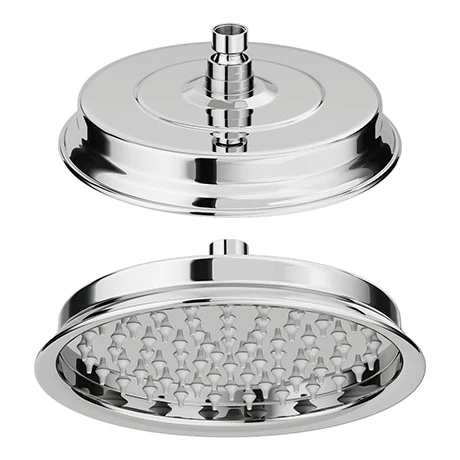 Chatsworth Traditional 8" AirTec Chrome Shower Head 3 Chatsworth Traditional 8" AirTec Chrome Shower Head