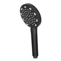 AQUAS X-Jet Turbo 110 3-Spray Matt Black Hand Shower