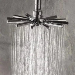 Hudson Reed Modern Cloudburst Fixed Shower Head + Arm 4 Hudson Reed Modern Cloudburst Fixed Shower Head + Arm -SHOWER HEADS Sales A3027 ARM03 d 375