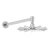 Hudson Reed Modern Cloudburst Fixed Shower Head + Arm -SHOWER HEADS Sales A3027 ARM03 p