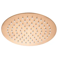 Arezzo Round 200mm Brushed Bronze Fixed Shower Head