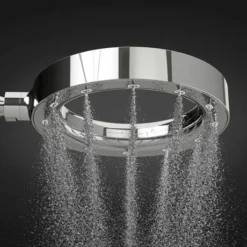 AQUAS Wave XJET Rain Shower 200mm Chrome + Wall Mounted Arm 8 AQUAS Wave XJET Rain Shower 200mm Chrome + Wall Mounted Arm -SHOWER HEADS Sales AQ0282 d1 460