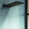 Arezzo Black Square Flat Fixed Shower Head (220 x 500mm) 1 Arezzo Black Square Flat Fixed Shower Head (220 x 500mm) -SHOWER HEADS Sales AZSH02 prod