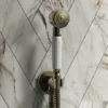 Chatsworth Antique Brass Outlet Elbow with Parking Bracket, Flex & Handset -SHOWER HEADS Sales CHAB3SH prod2