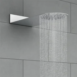 Cruze Round Flat Fixed Shower Head (200 x 480mm)