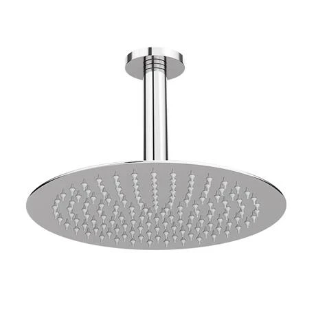 Cruze Ultra Thin Round Shower Head with Short Vertical Arm - 300mm 5 Cruze Ultra Thin Round Shower Head with Short Vertical Arm - 300mm - Image 3
