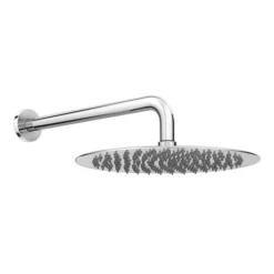 Cruze 300mm Ultra-Thin Round Shower Head with Shower Arm -SHOWER HEADS Sales CZ3RDARM D3 460