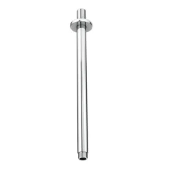 Cruze Round Vertical Shower Arm 300mm - Chrome