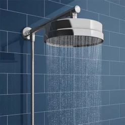 Chatsworth 200mm Rainfall Shower Head with 1.75m Flexible Hose