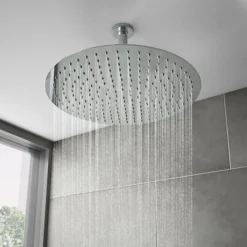 Cruze Large 400mm Ultra Thin Round Shower Head -SHOWER HEADS Sales EG OS 03 d2 460