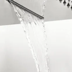 Milan Square Flat Dual Fixed Shower Head (Waterfall + Rainfall) -SHOWER HEADS Sales EG OS 14 detail2 460