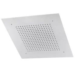 Milan Chrome 400 x 400mm Recessed Ceiling Mounted Square Shower Head -SHOWER HEADS Sales MB4CRS d4 460