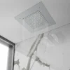 Milan Chrome 400 x 400mm Recessed Ceiling Mounted Square Shower Head -SHOWER HEADS Sales MB4CRS n p