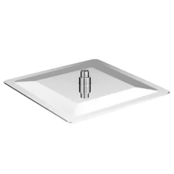 Milan 300 x 300mm Ultra-Thin Square Shower Head with Shower Arm -SHOWER HEADS Sales MIL3SQARM nd1 460