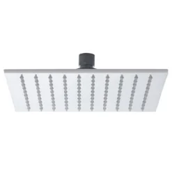 SHOWER HEADS Sales 20 Roper Rhodes Square 250mm Polished Stainless Steel Shower Head - SVHEAD15